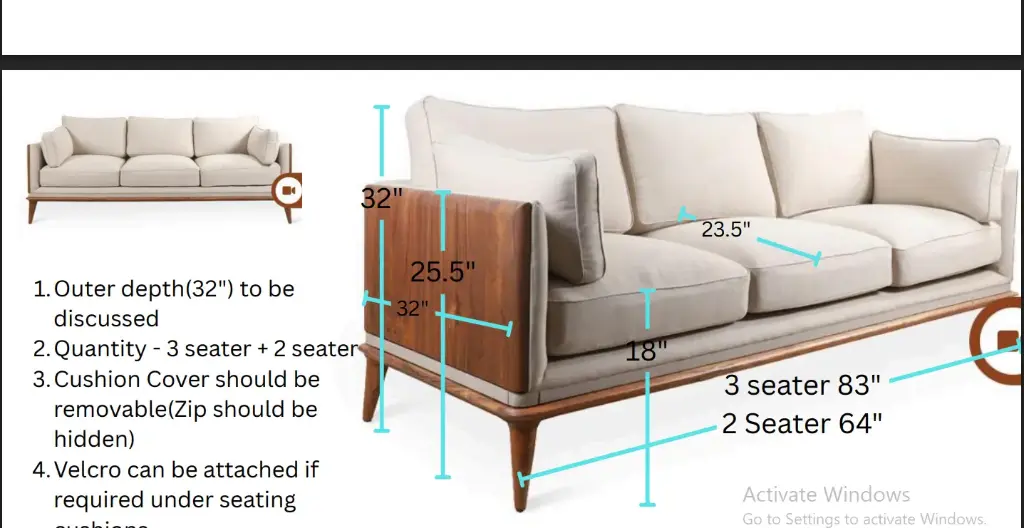 Sofa 4 Str - SPIFFY(P)