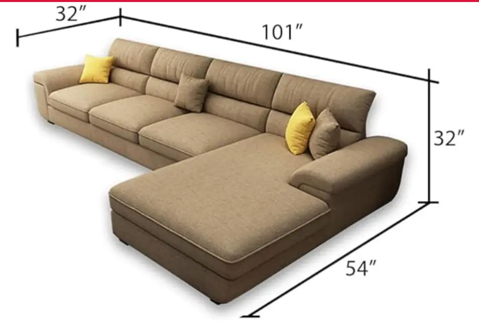 [NASF10028] Sofa L Shape - GLEE