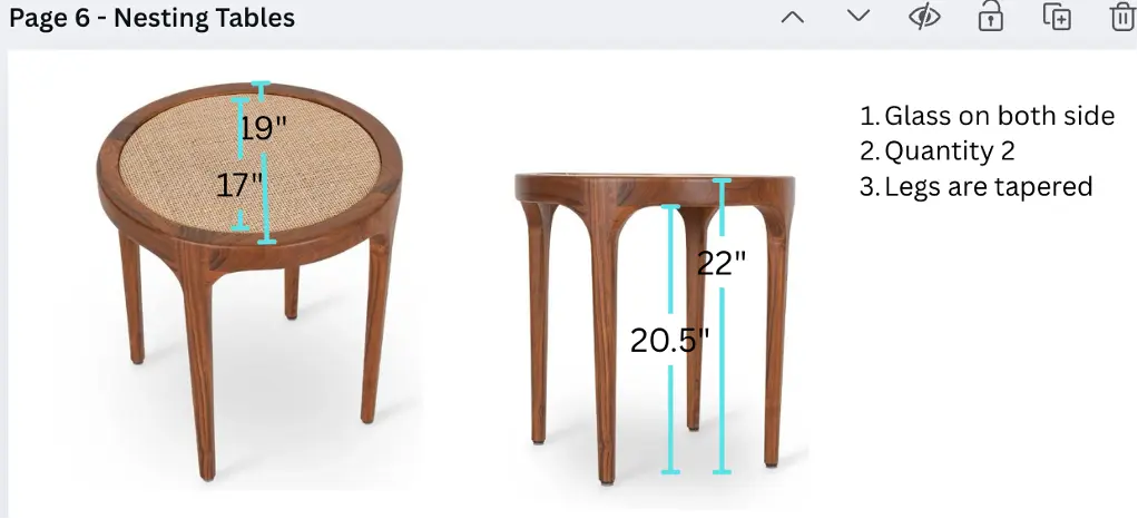 [A1FT10701] Coffee Table Square - TALES(P)