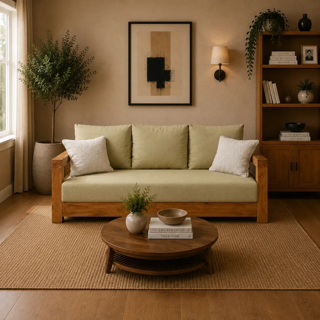 Three Seater Sofa - Smooth