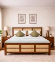 Double Bed Teak - CASTOR