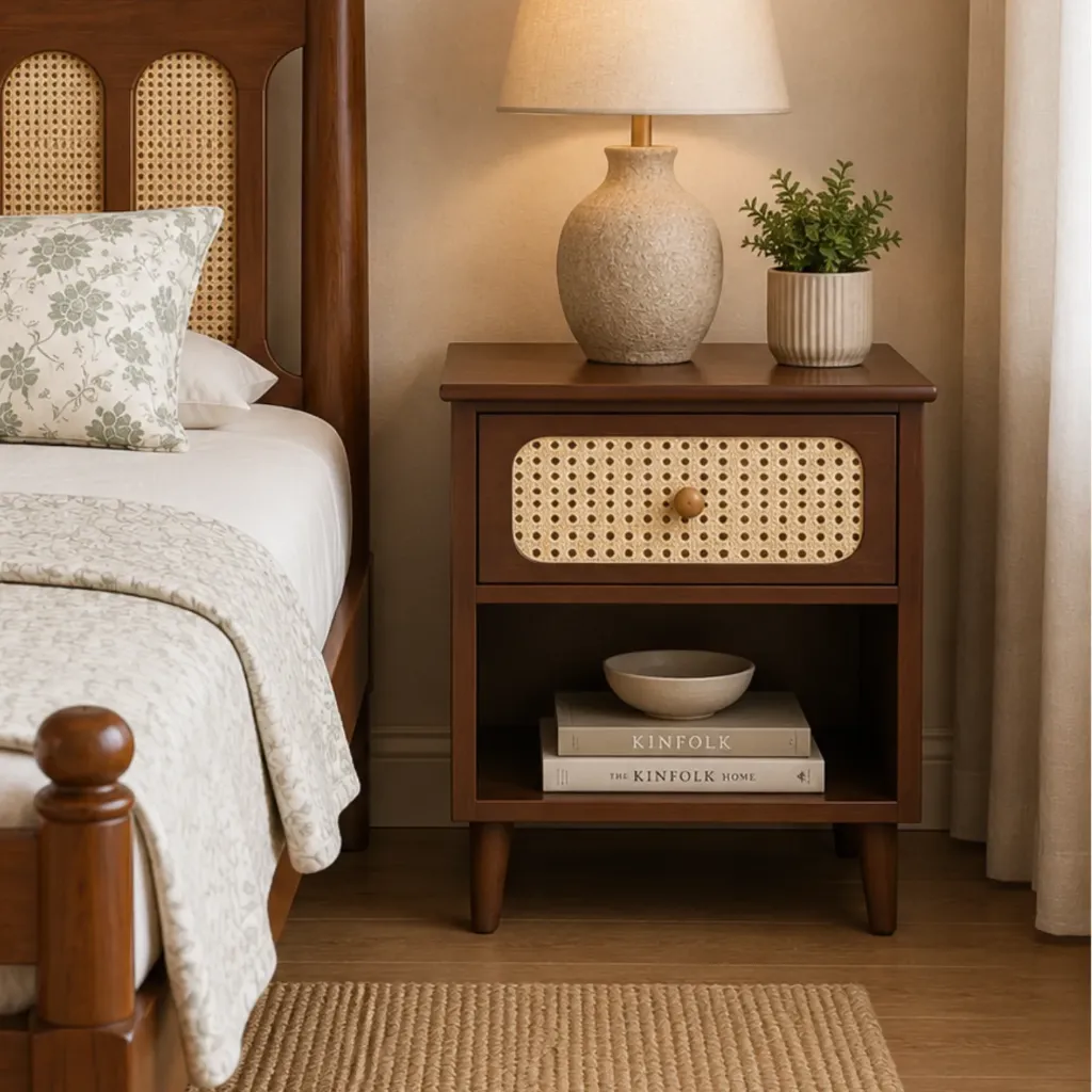 Bed Side Table- Gleemos (NT01 - Natural)