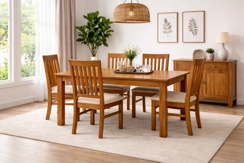 Dining Table 6 STR - PURE