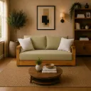 Two Seater Sofa - Smooth