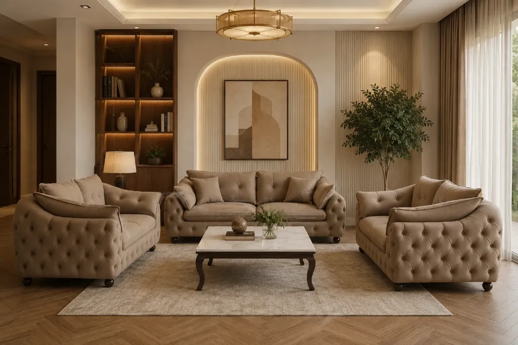 Sofa Set [3+2+2]-  BRENIQ