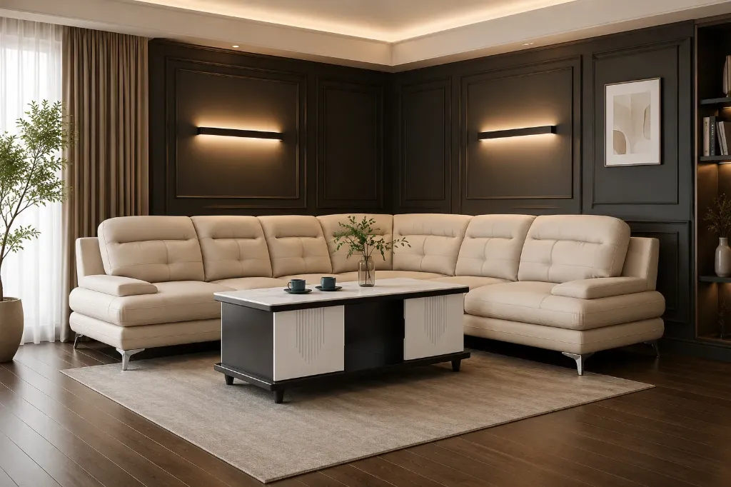 Sofa Set [2+2+1+CR] - LRIVON