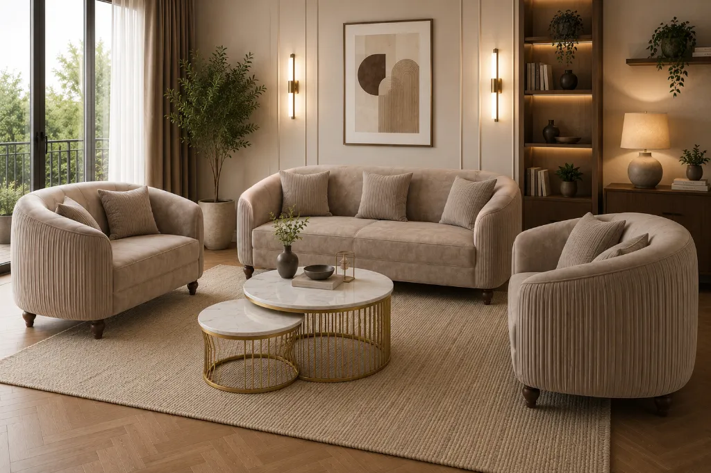Sofa Set [3+2+2] - MONIQ