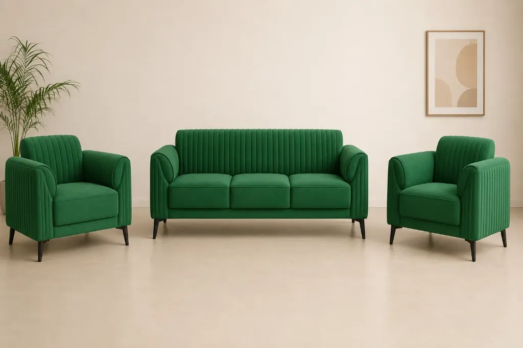 Sofa Set [3+1+1] -  BLISORRA (AS/Essence [  Essen01 ])