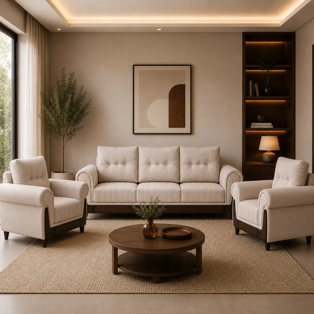 Sofa Set [3+1+1] - Comforto (AS/Essence [  Essen01 ])