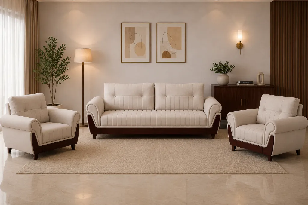 Sofa Set [3+1+1] - Comforto (AS/Essence [  Essen01 ])