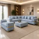 SOFA SET [2+2+1+CR+CT+1DR] - SKAN